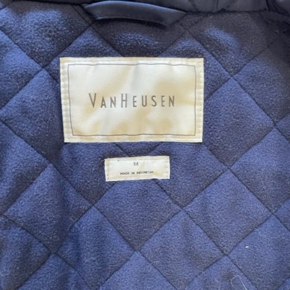 Van Heusen Royal Blue Vest with High Collar and Pockets ~ Size Medium ~ NEW - Picture 7 of 16